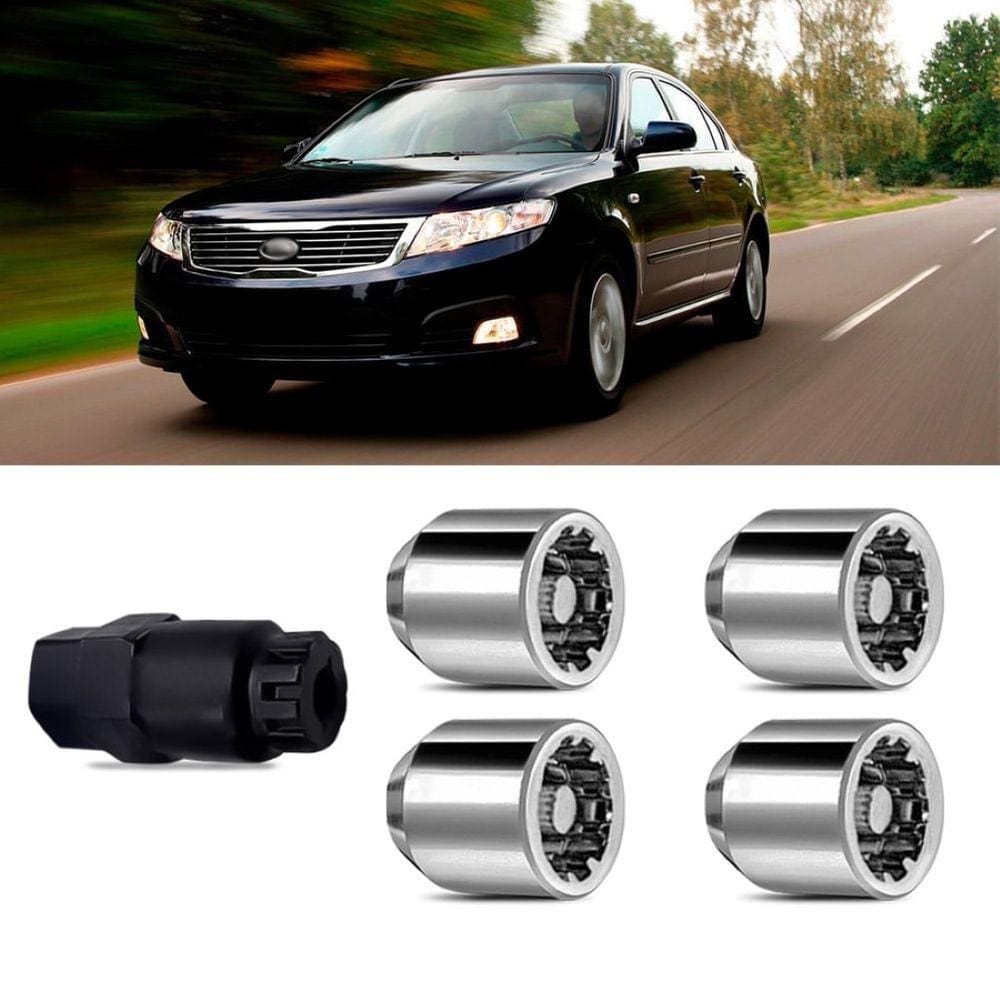 Porca Antifurto Roubo Rodas Carros Kia