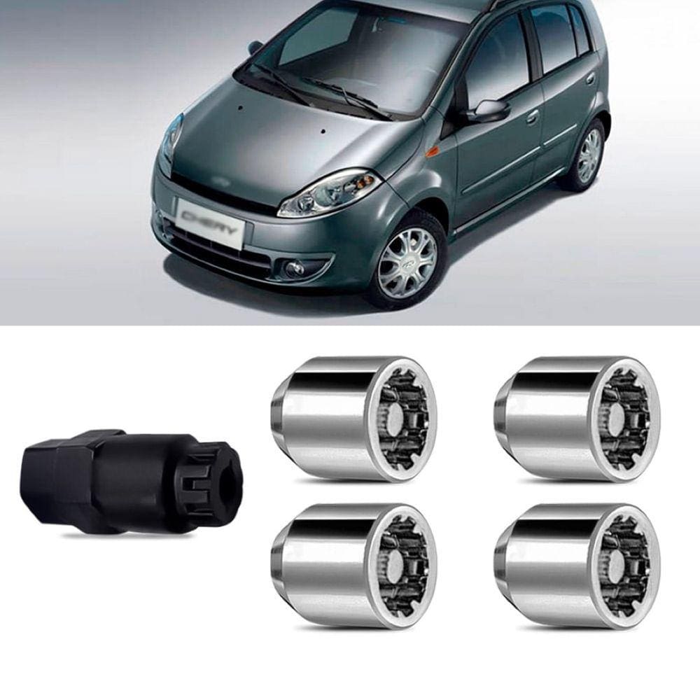 Porca Antifurto Roubo Rodas Carros Chery