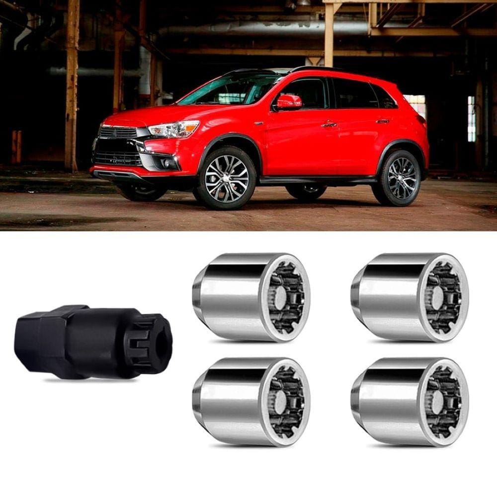 Porca Antifurto Roubo Rodas Carros Mitsubishi