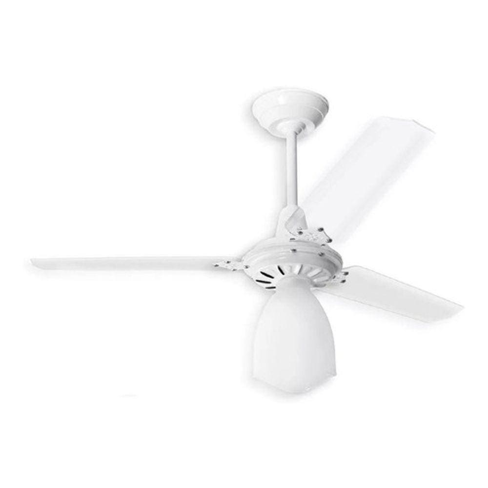 Ventilador De Teto Loren Sid Lumi M3 Branco 127v
