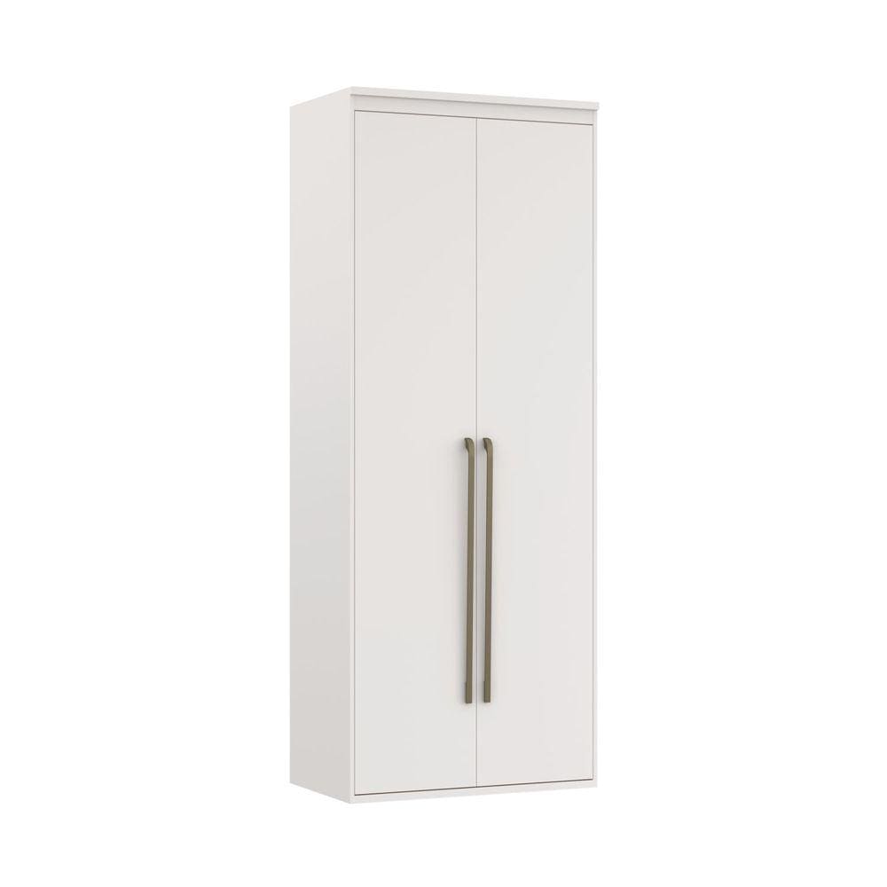 Módulo 700 mm 2 Portas com Prateleiras Belmax Branco