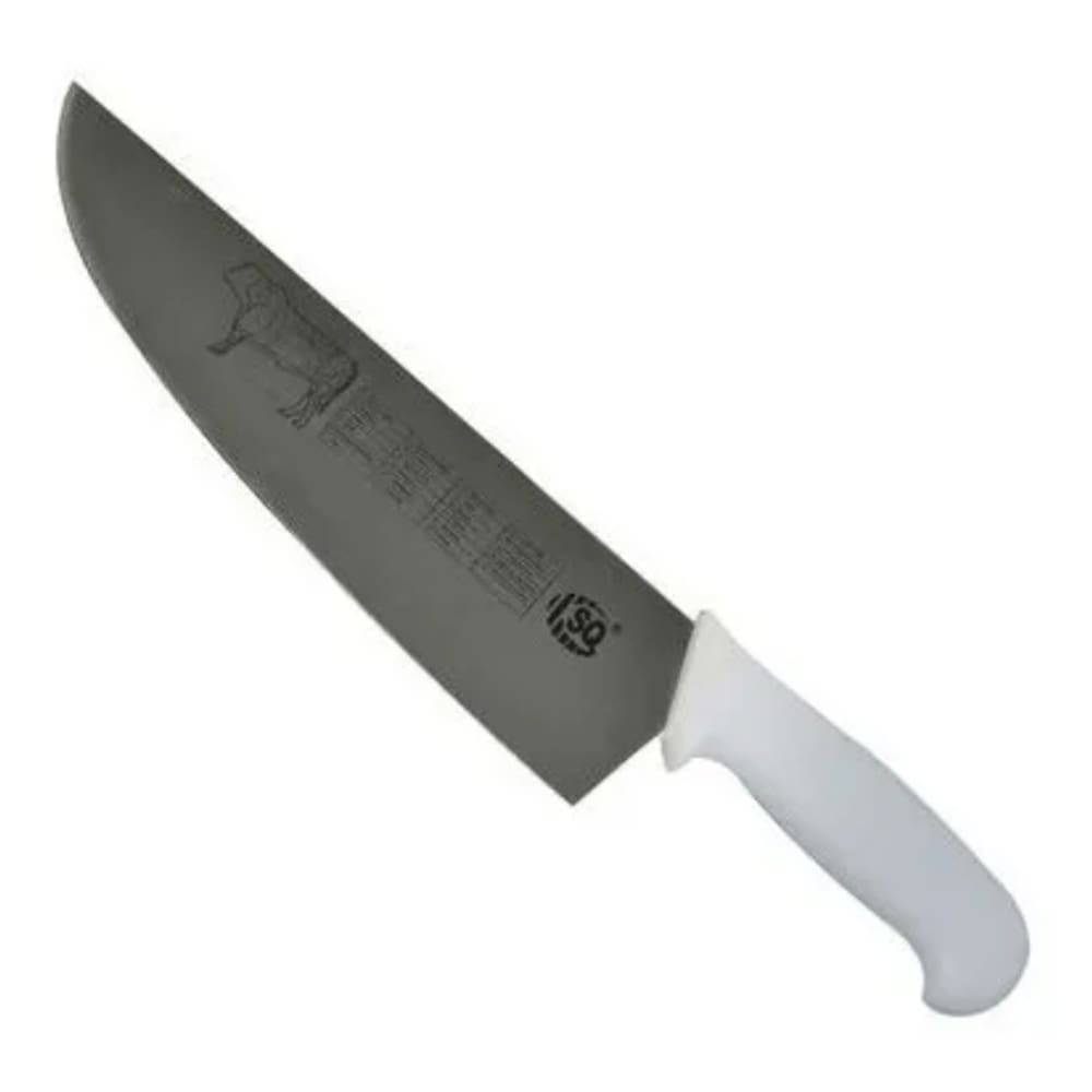 Faca Açougueiro Profissional De Inox 12 Lâmina Larga