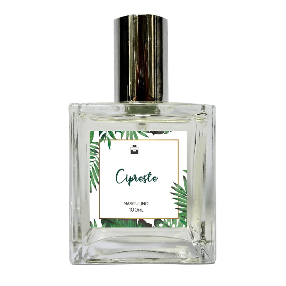Perfume Masculino Cipreste 100ml - Com Óleo Essencial Natural