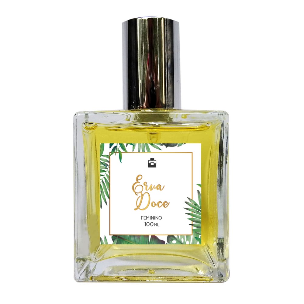 Perfume Feminino Erva Doce 100ml - Com Óleo Essencial Natural