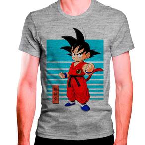 Camiseta Camisa Dragon Ball Cabelo Goku Minimalista Super Z