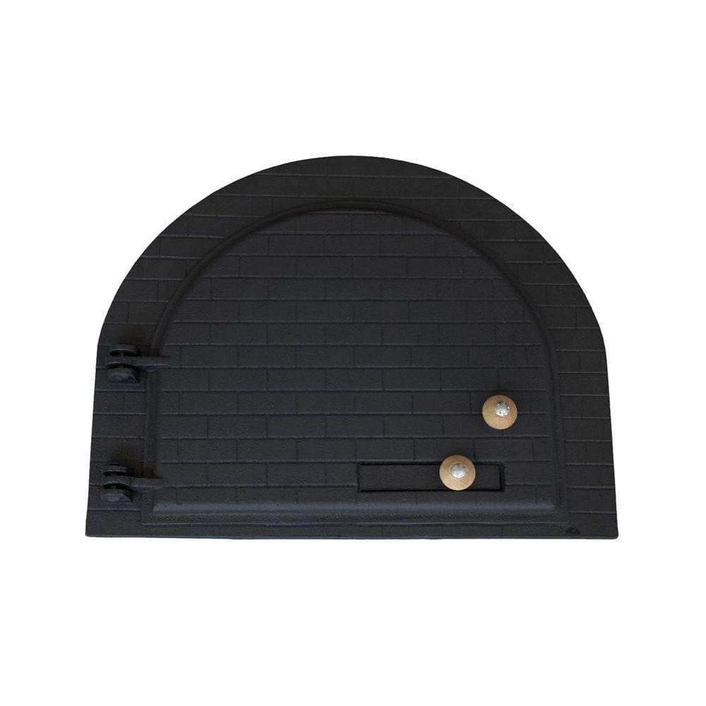 Porta Forno Fogão a Lenha Pizza Ferro Fundido Igloo 52x42cm