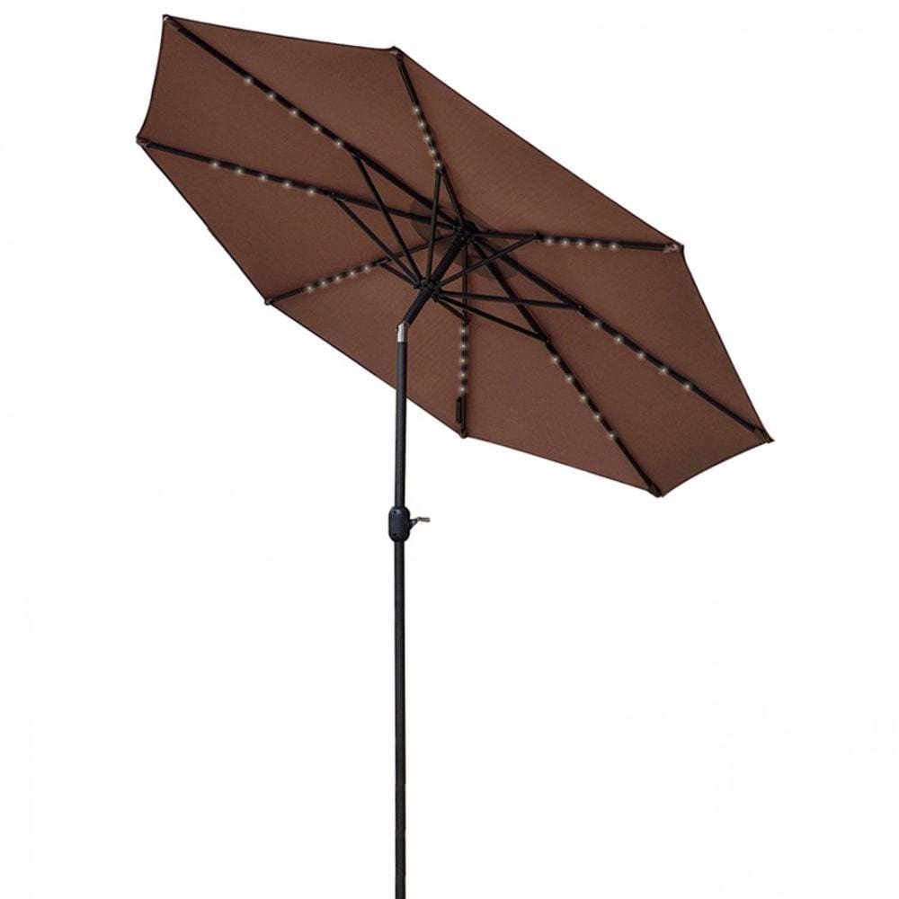 Ombrelone Octagonal Acionamento a Manivela 248cmx270cm Aruba Rivatti Cinza