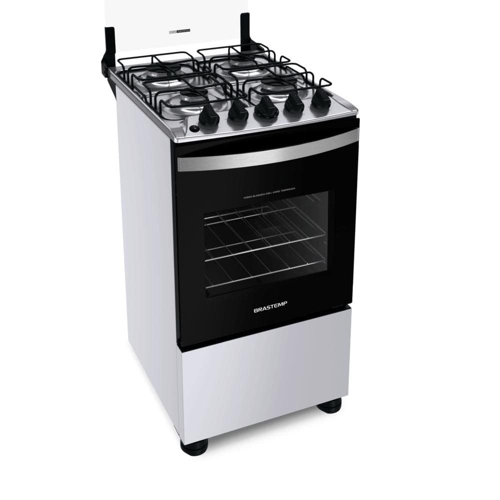 Fogão Brastemp 4 Bocas Branco - BFO4NBB
