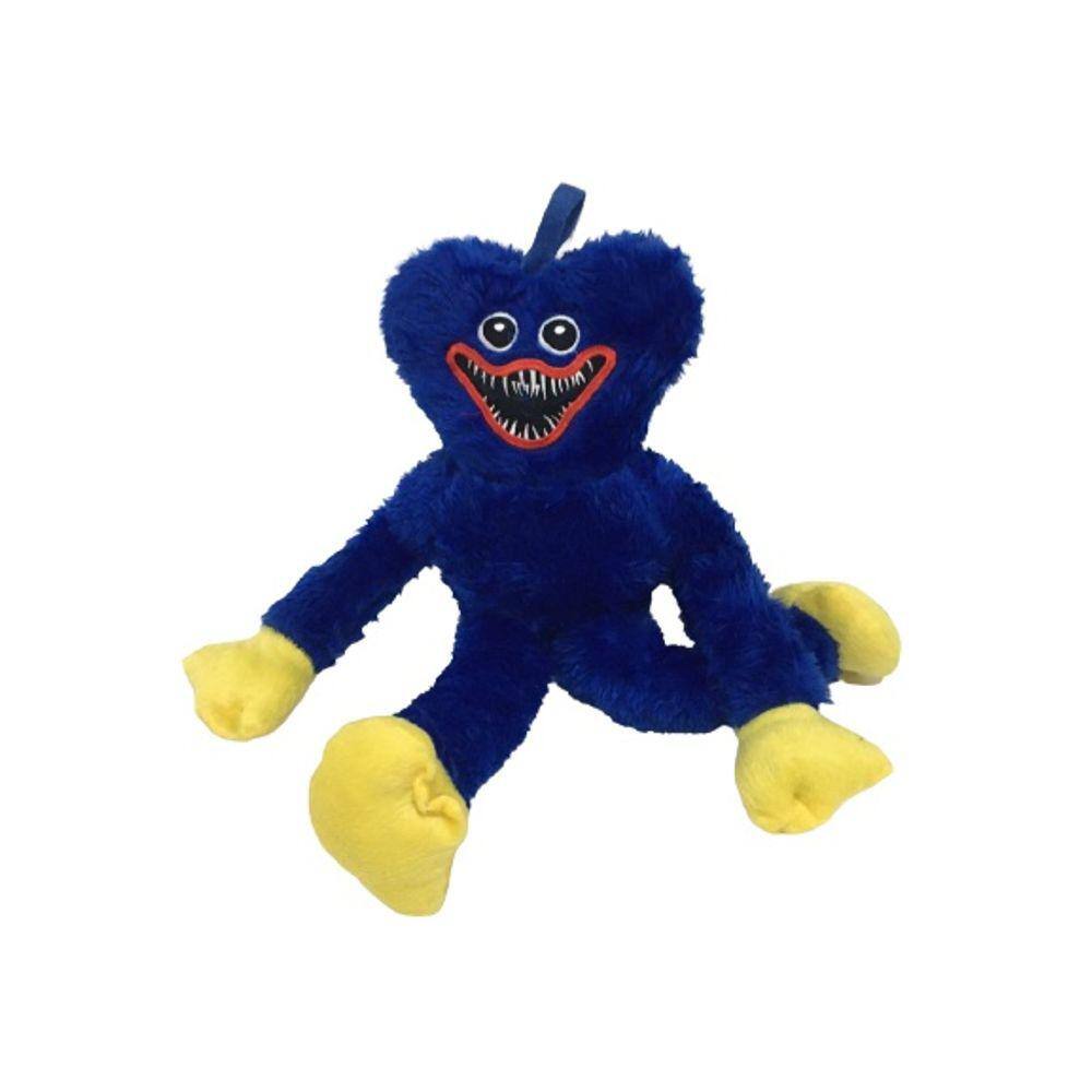 Poppy Playtime Jogo Boneco Pelúcia Huggy Wuggy Azul Escuro em