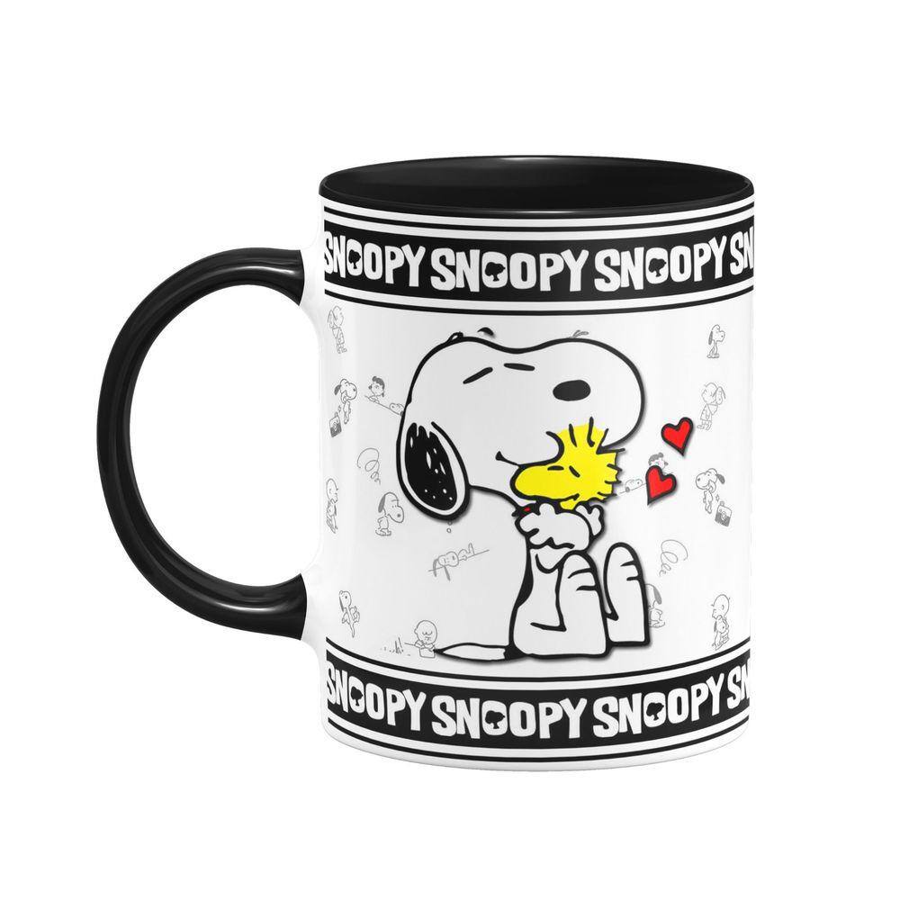 Caneca em Cerâmica Estilo Snoopy 325ml