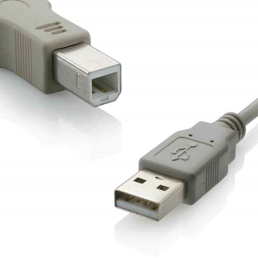 Cabo de Impressora USB 2.0 A Macho x B Macho 5M Multilaser - WI274