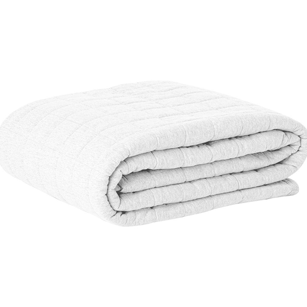 Cobre Leito Tecebem Queen Malha Lisa 240 x 260cm Branco