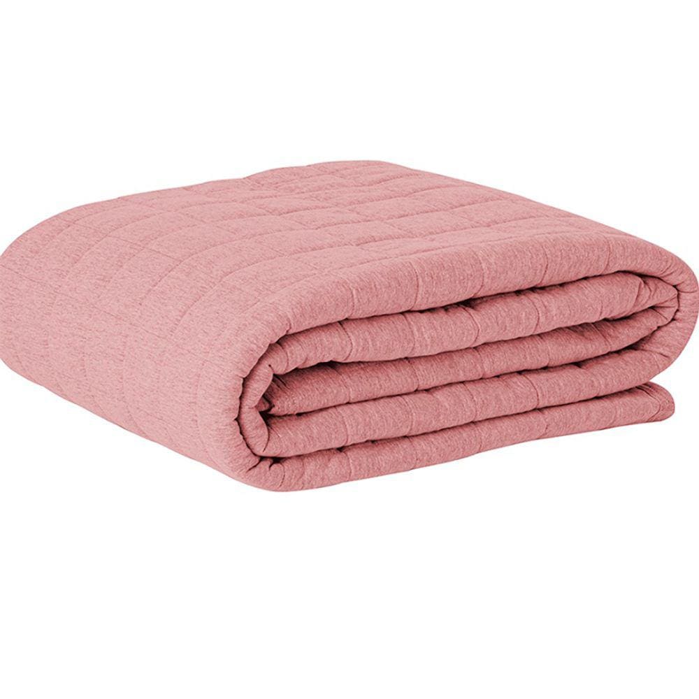 Cobre Leito Tecebem Queen Malha Lisa 240 x 260cm Rose