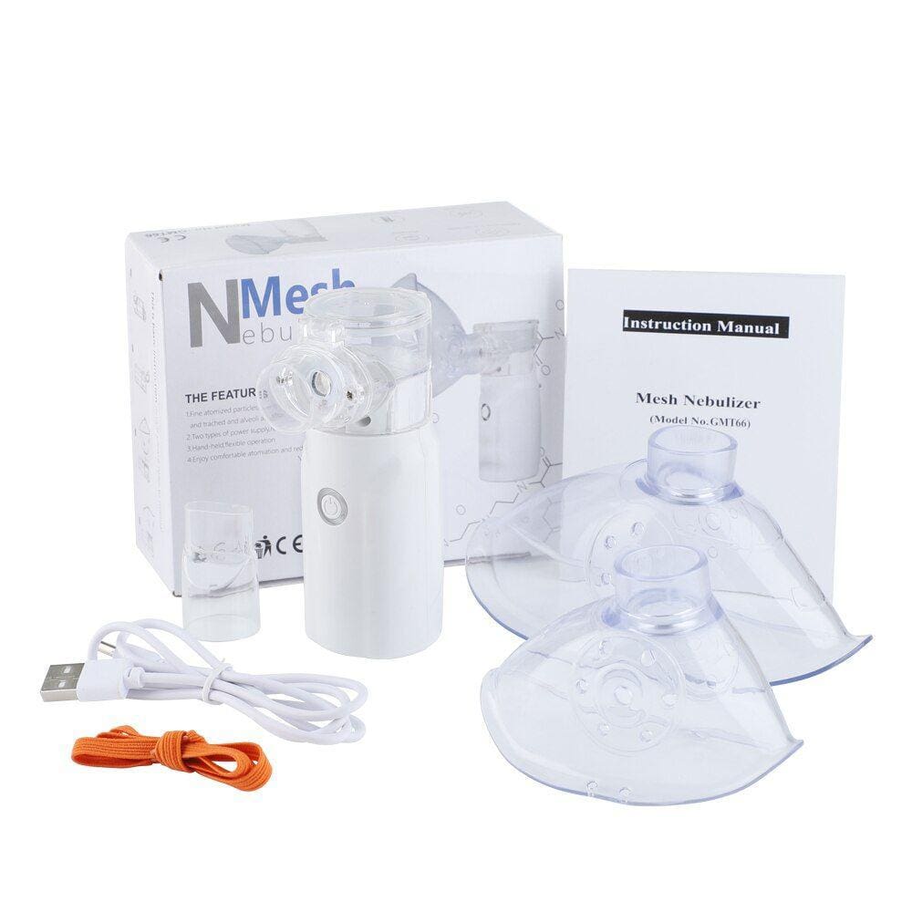Inalador Nebulizador Silencioso Ultra-sônico Criança/Adulto Recarregável Portátil, IBMKIDS