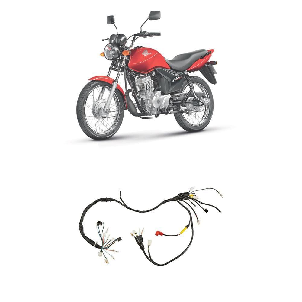 Chicote Fiação Principal Magnetron Honda CG 125 Fan 2005-08