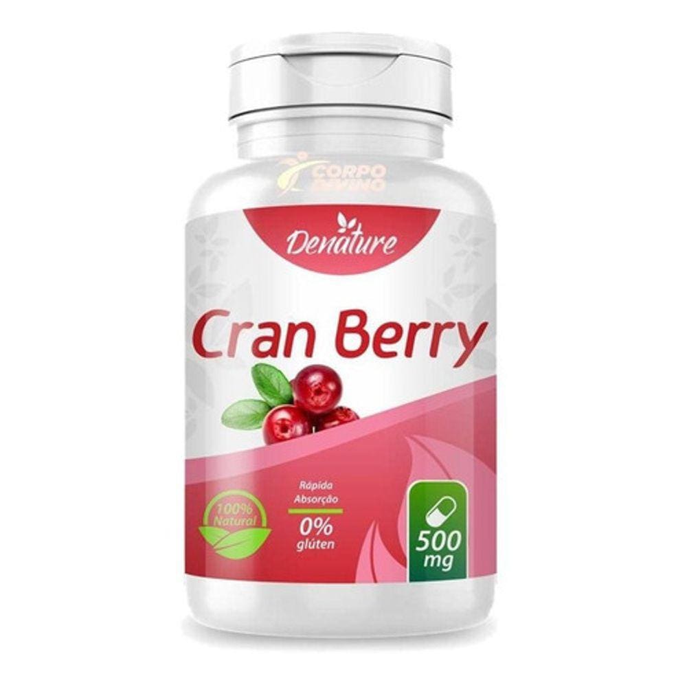 Cranberry 500mg 100 Cápsulas Denature