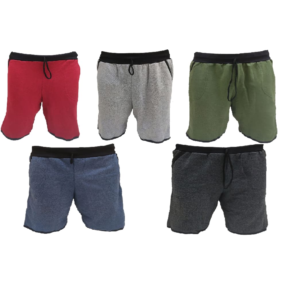 Bermudas Shorts Moletom moletinho Masculinos  Academia Treino várias cores casual tamanhos M ao G3