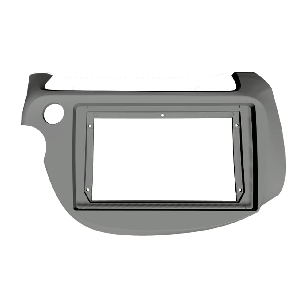 Moldura 9” Chinês com Adaptador 7” Chinês e Japonês Honda Fit G2 09/14 - Grafite