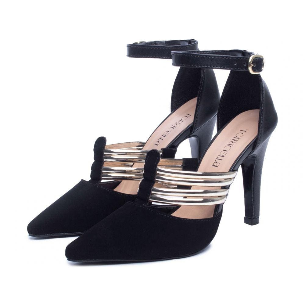 Sapato Scarpin Salto Alto Preto Torricella