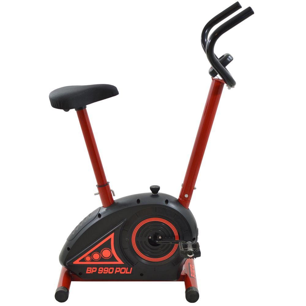 Bicicleta Ergométrica BP-990 com Monitor 5 Funções Poli Sports