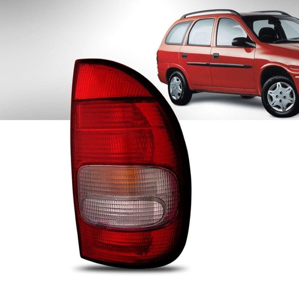 Lanterna Traseira Corsa 4 Portas Wagon 1996 97 98 99 Direita Fumê