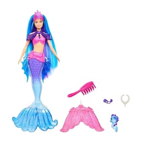 Boneca com Acessórios - Barbie Dreamtopia - Sereia Penteados