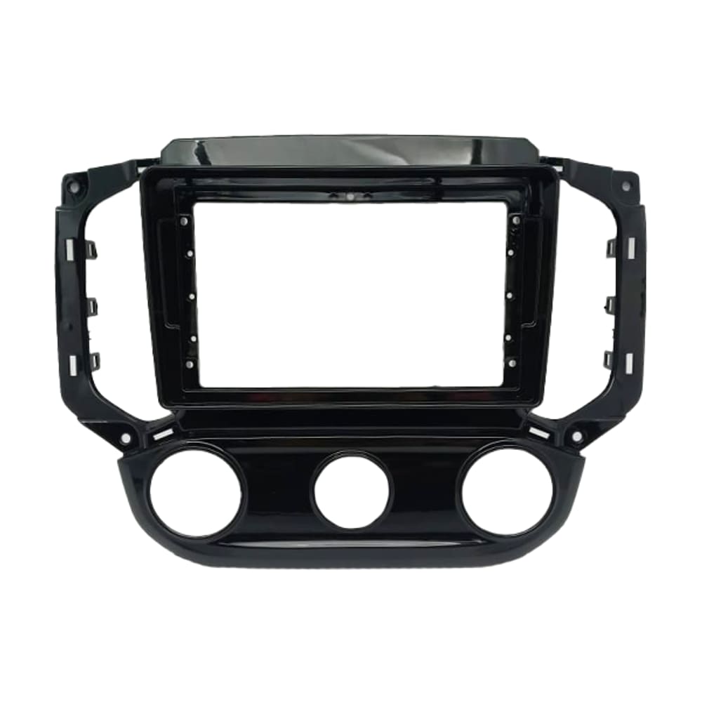 Moldura 9" Flutuante Chinês GM S10 16 - Ar Analógico - Black Piano