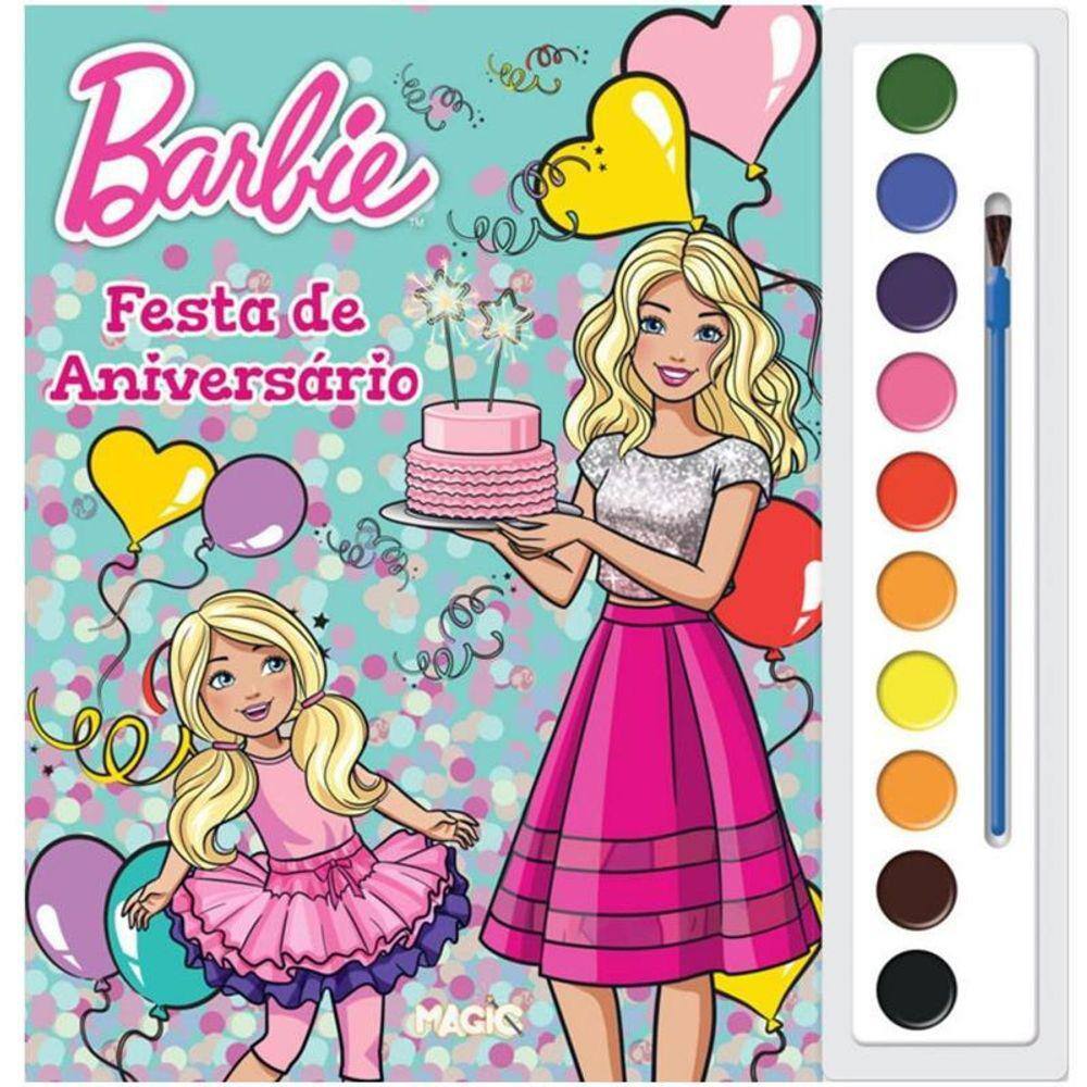 Barbie - 365 Desenhos para colorir - Aquarela Livros