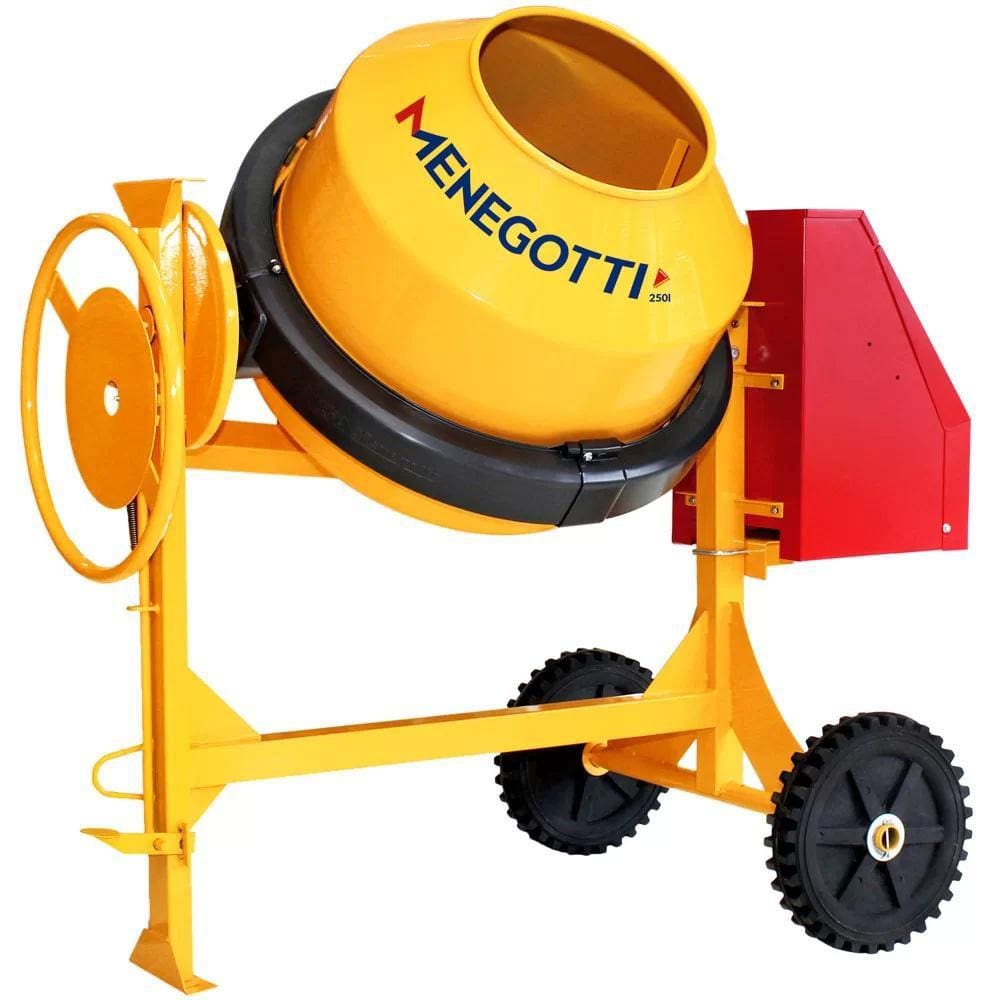Betoneira Monofásica 1CV Menegotti Prime 250L 220V