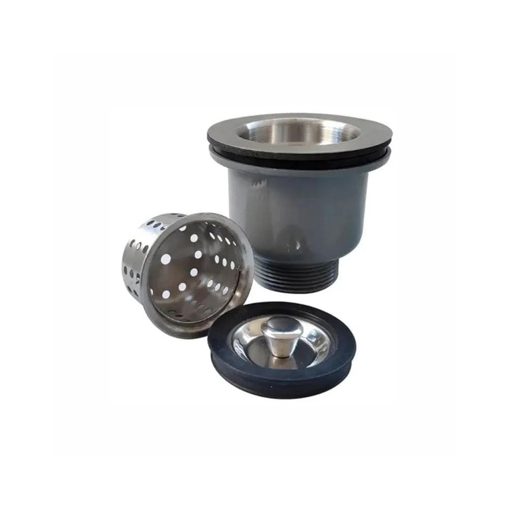 Válvula para Pia Cozinha Flvx Hidro Inox 3.1/2``