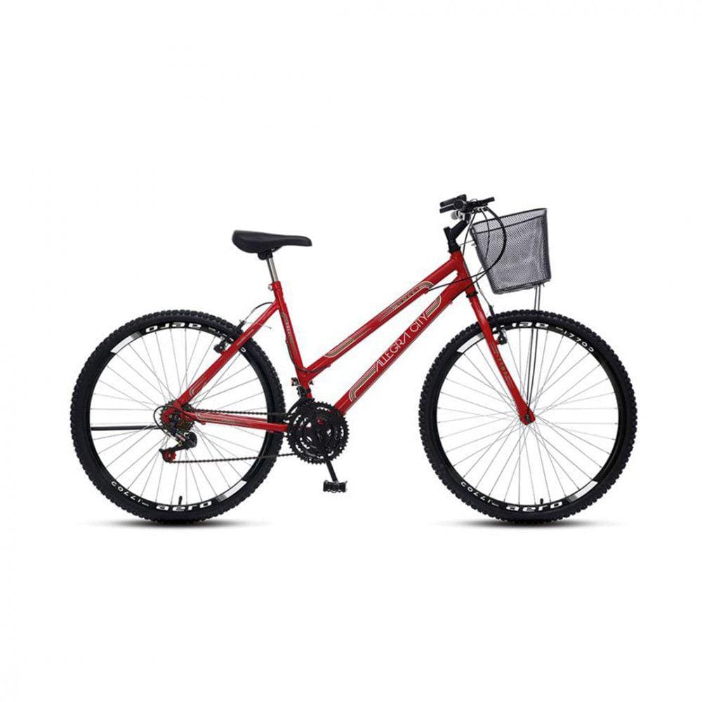 Bicicleta Colli Allegra Aro 26 Aero Com Cesta