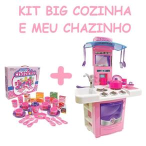 Kit Cozinha Infantil - Sweet Fantasy - Jogo de Panelinhas e