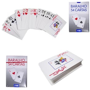 Jogo Baralho lata 108 cartas