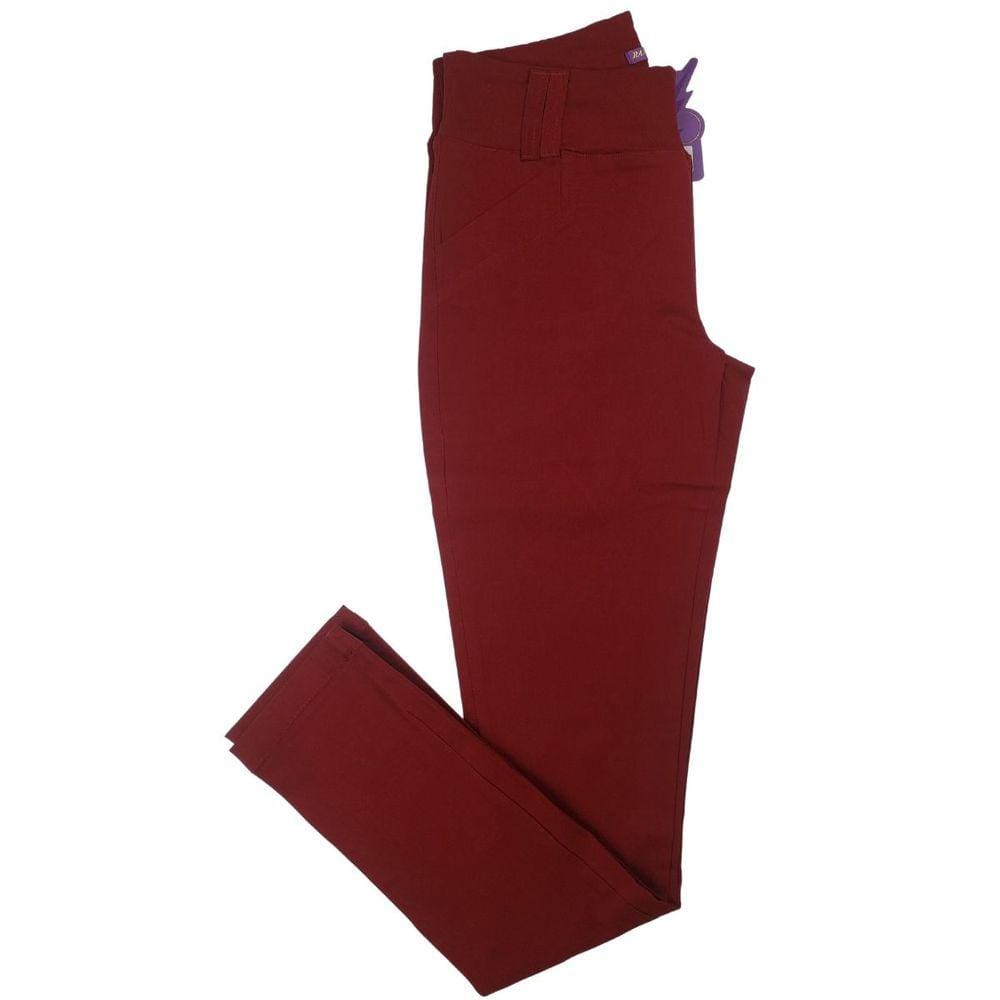 Calça Feminina Bengaline Skinny Slim Confortável Social c/ Plus Size PP ao G4