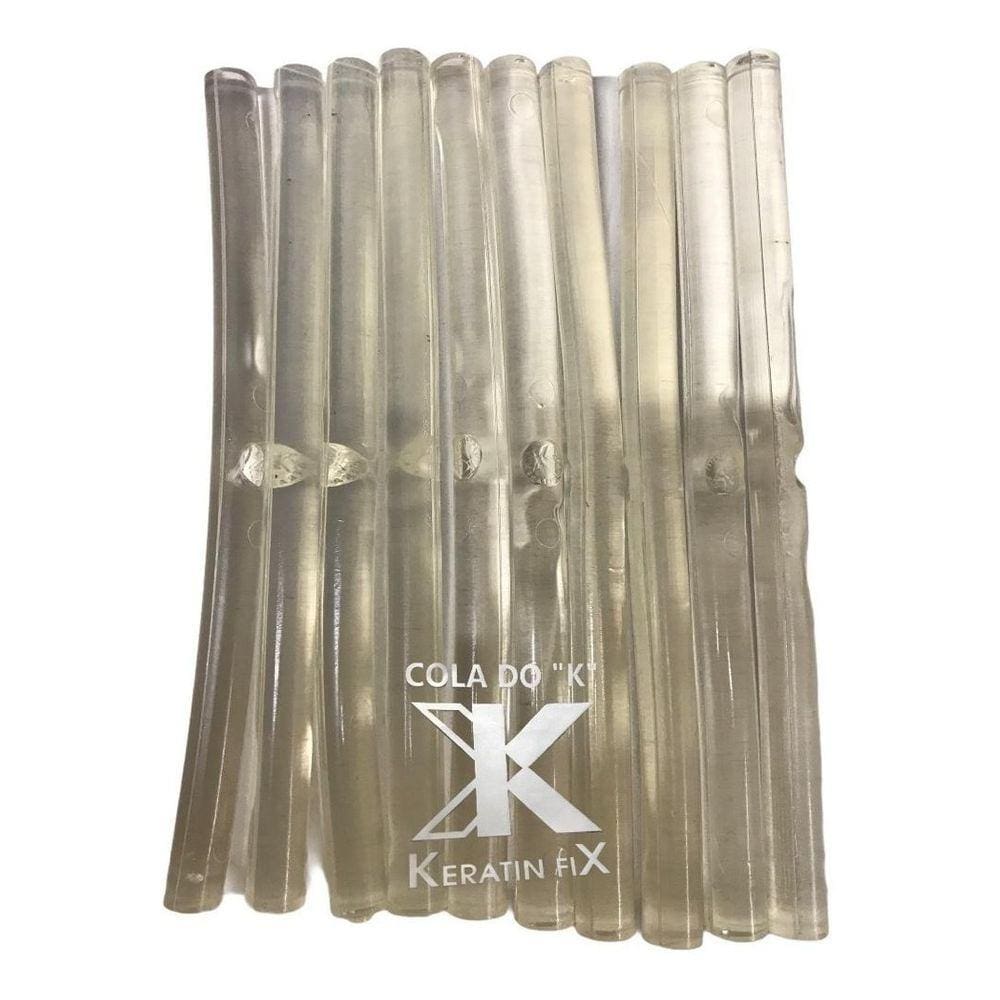 Cola De Queratina K Bastão Para Mega Hair Transparente