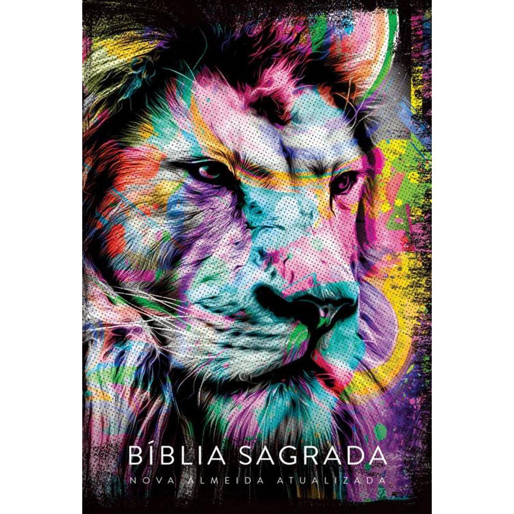 Bíblia NAA Leão Colorido: Nova Almeida Atualizada