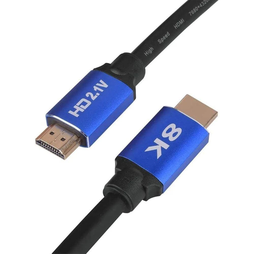 Cabo HDMI 2.1 8k 120hz 4k 144hz 120hz Ultra HD 1,5 Metros