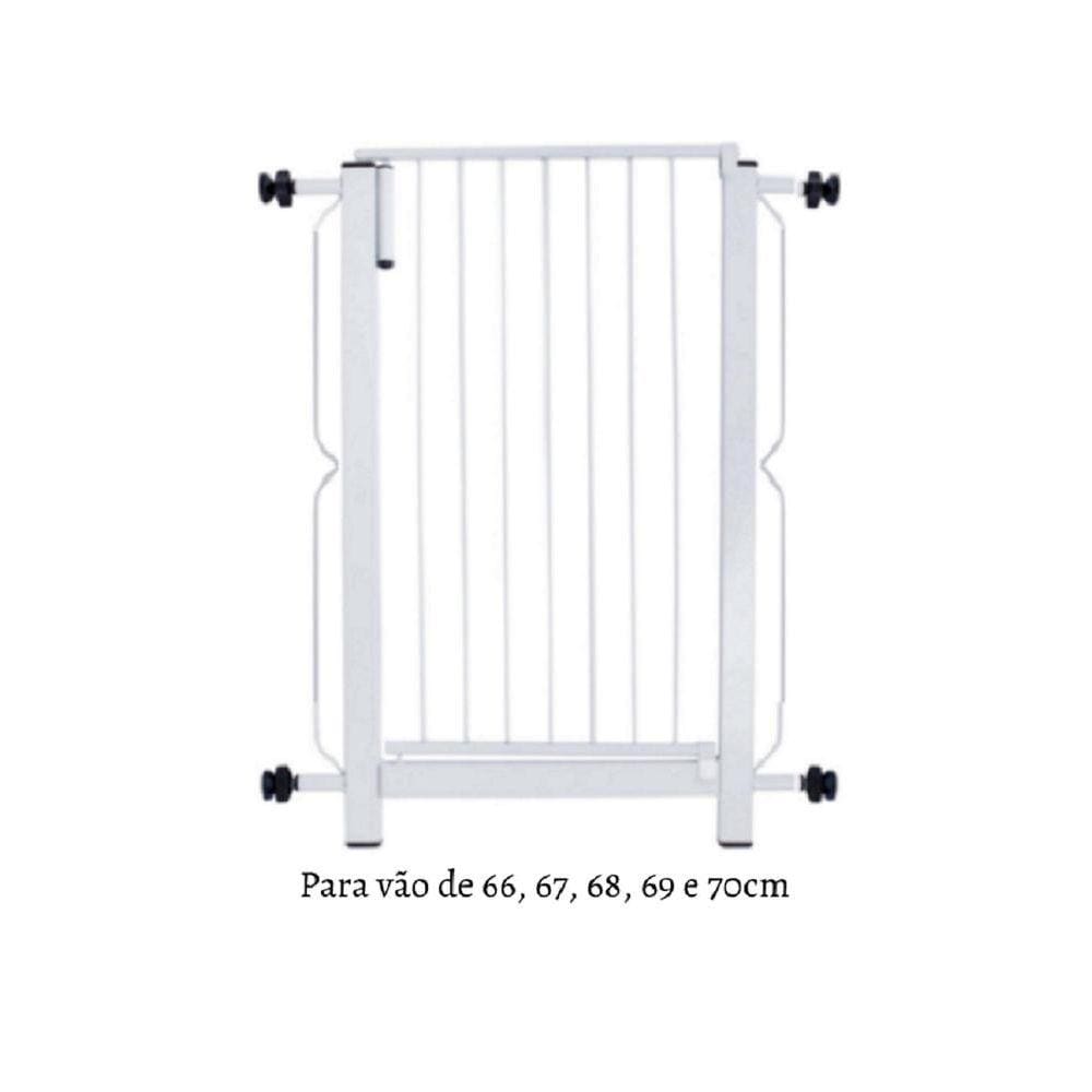 Grade de Proteção para Porta 70cm Branco Grade Master