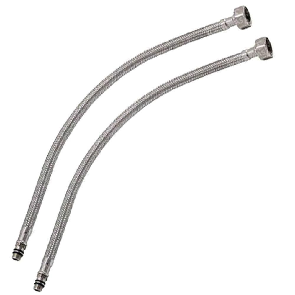 Engate Rabicho Monocomando Par 80cm Grande Misturador Flexível Mangueira Comprido Torneira Água Quente Fria Par Banheiro Cozinha
