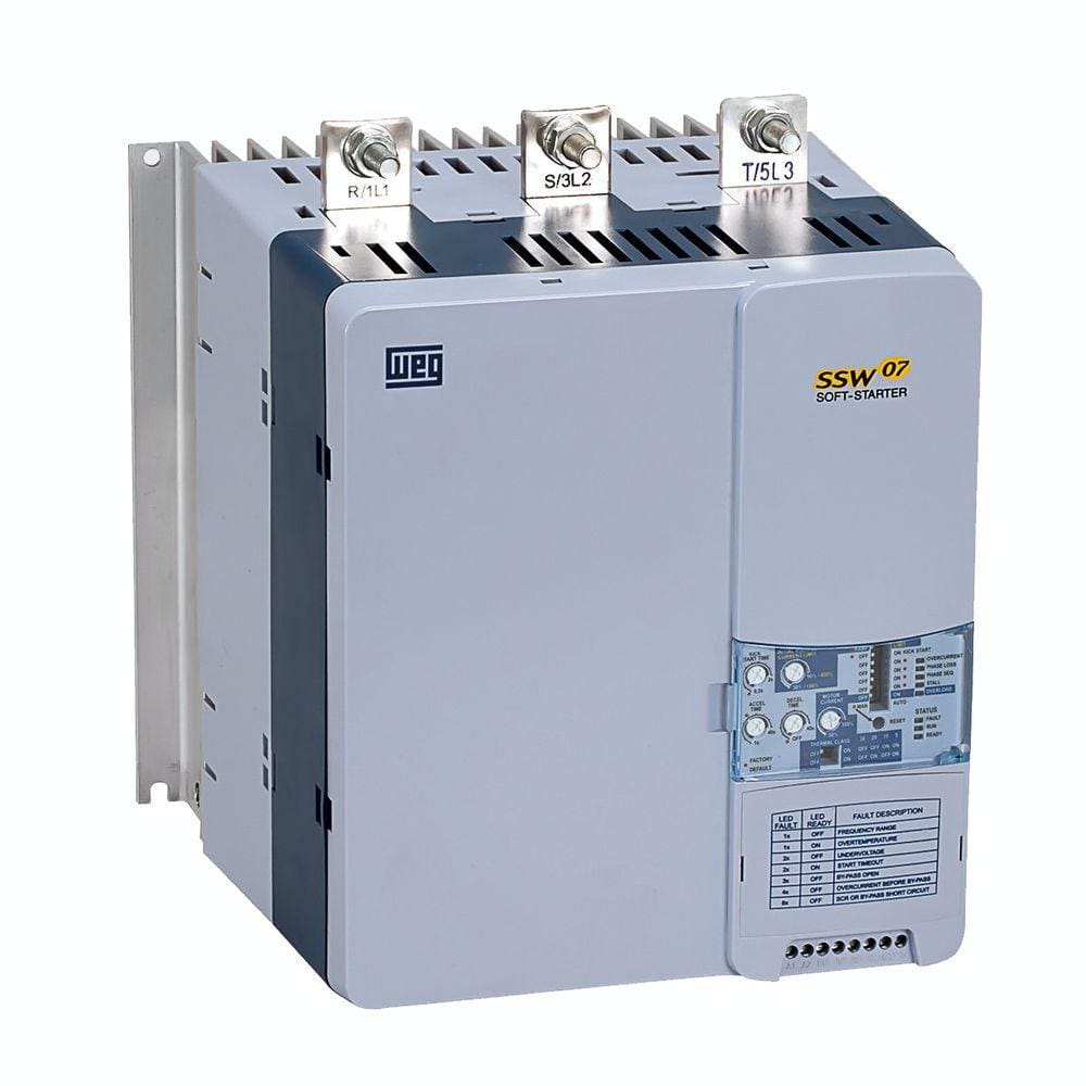 Chave De Partida Soft-starter Ssw07 Weg 200a 220/380/440