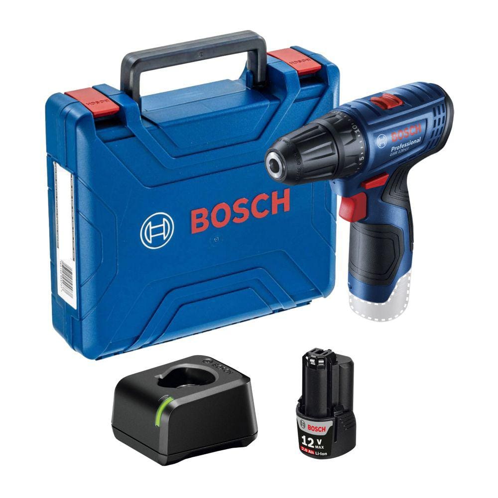 Furadeira Parafusadeira Bat 12V Biv Gsr120 -L I 1 Bateria Bosch 0601.9G8.0E1-000