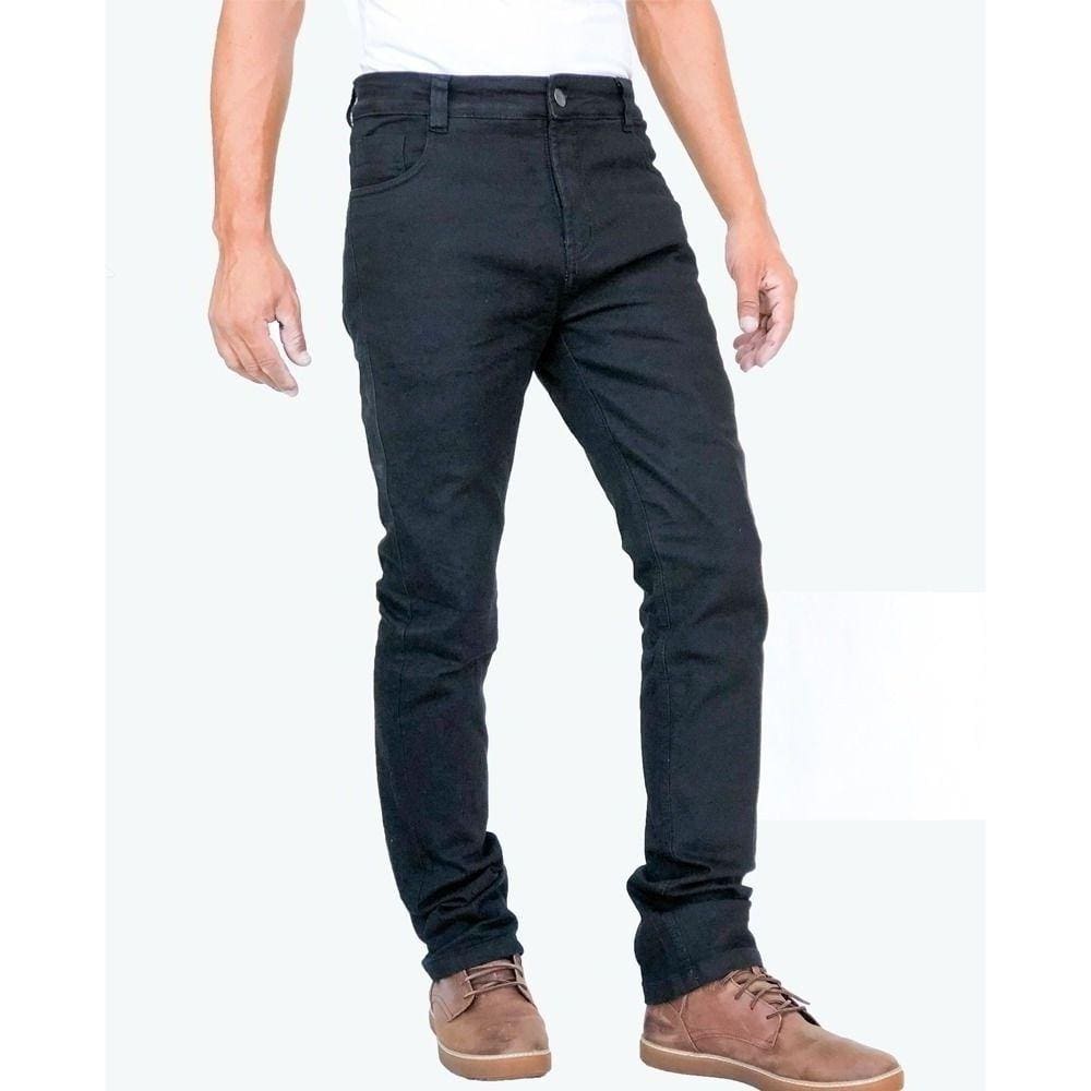 Calça Corse Masculina Moto Jeans Kevlar Com Proteçao Preta