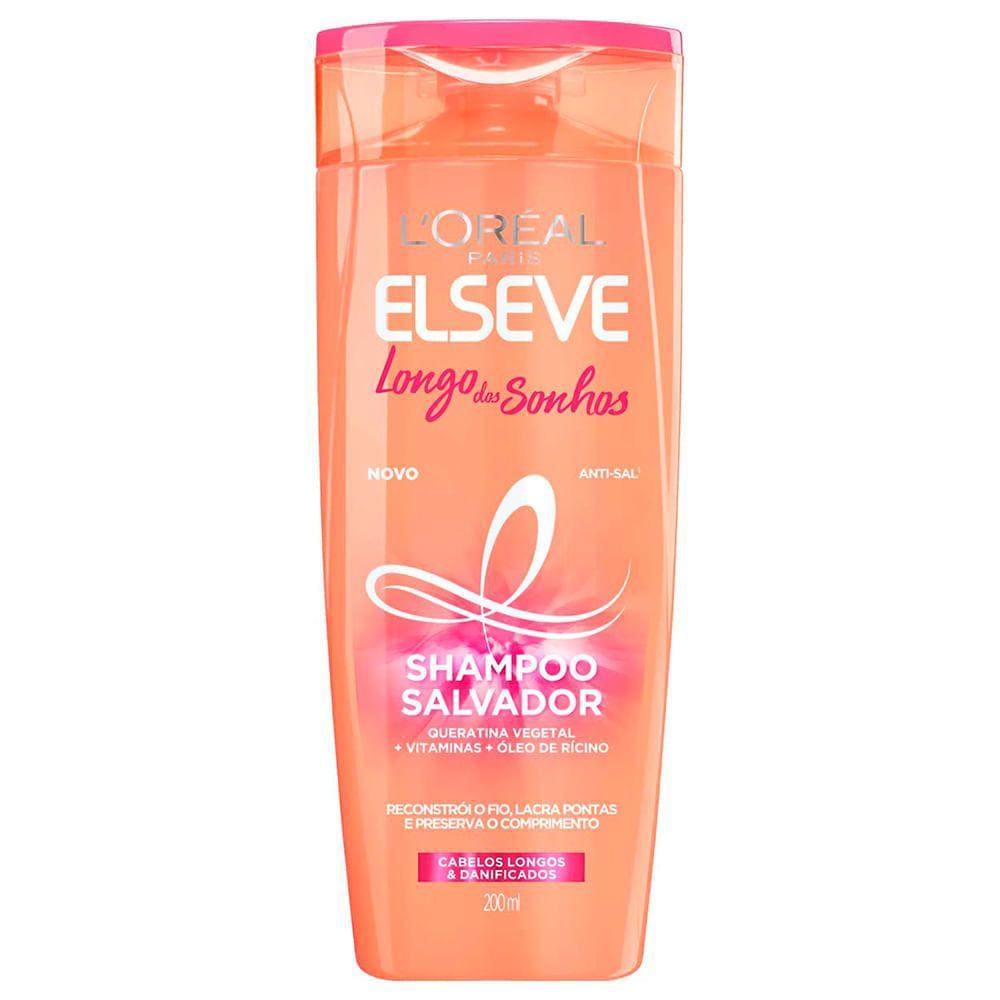 Shampoo Elseve Nutrição Longo Dos Sonhos 200ml
