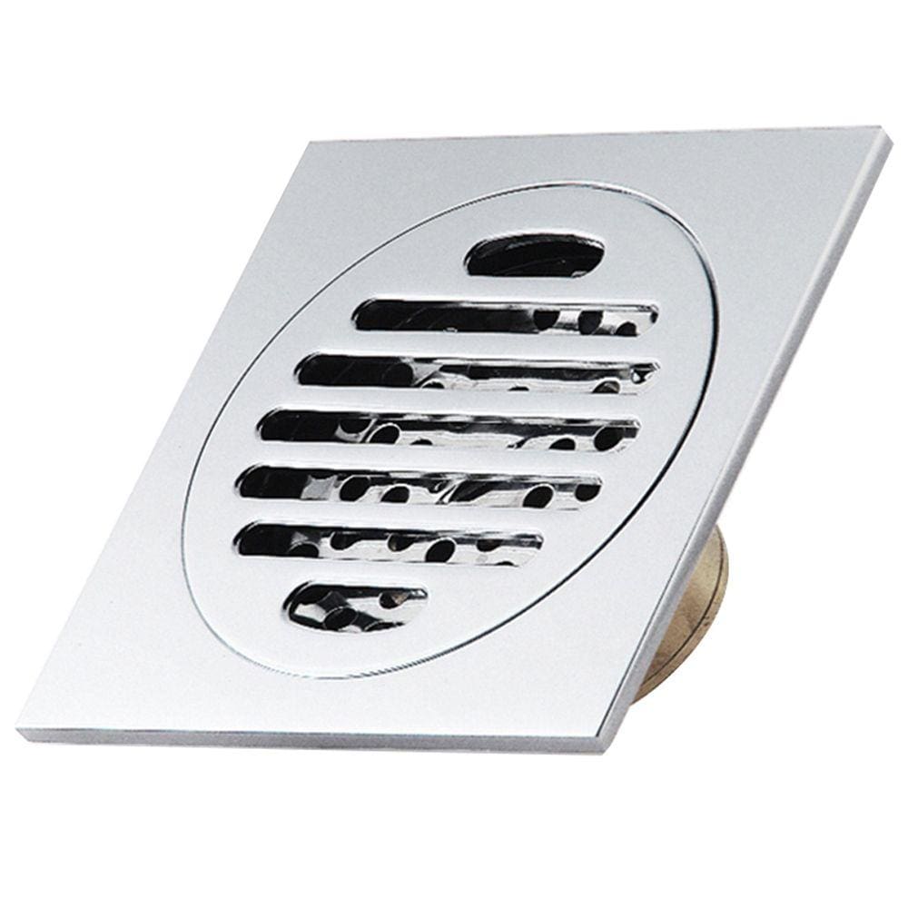 Ralo Inox Abertura Anti Insetos para Banheiro 10X10 Anti Odor