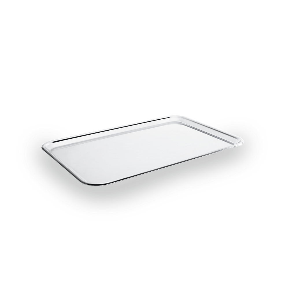 Bandeja Retangular Brinox Arienzo 40 x 28 cm Aço Inox
