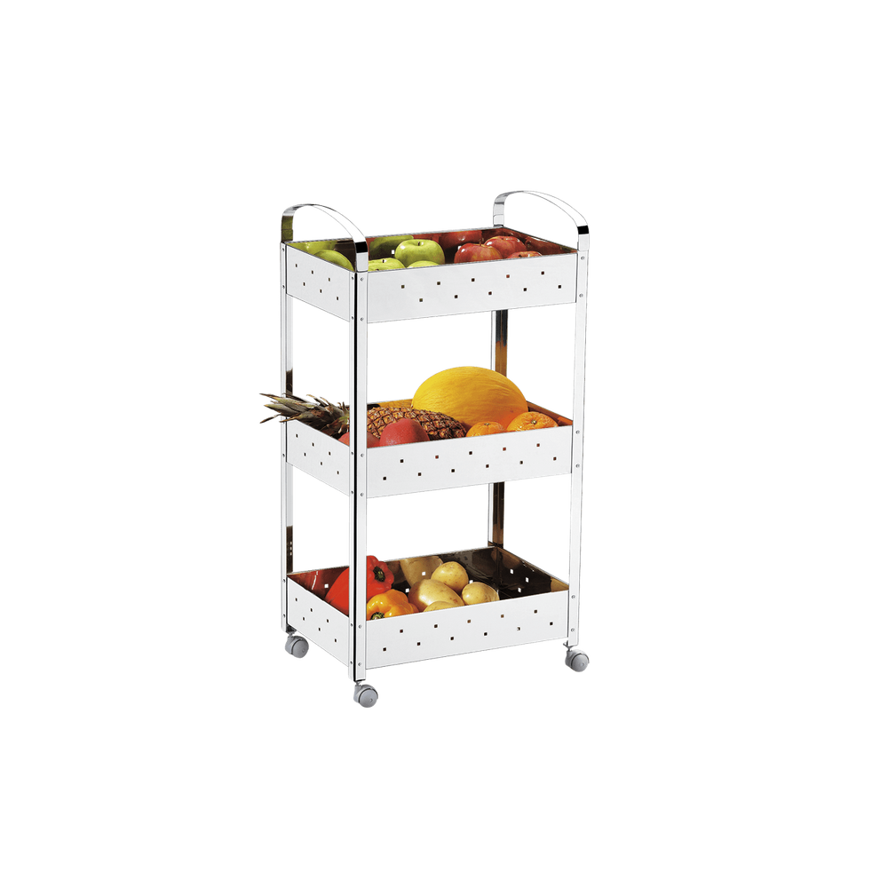 Organizador Inox Brinox Suprema 40 x 28 x 77 cm Aço Inox