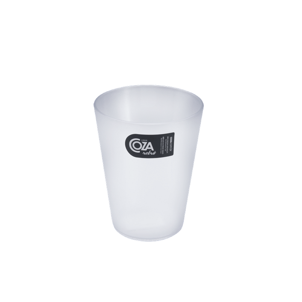Copo Cônico Casual Coza Retrô 300 ml - 8,4 x 8,4 x 10,7 cm