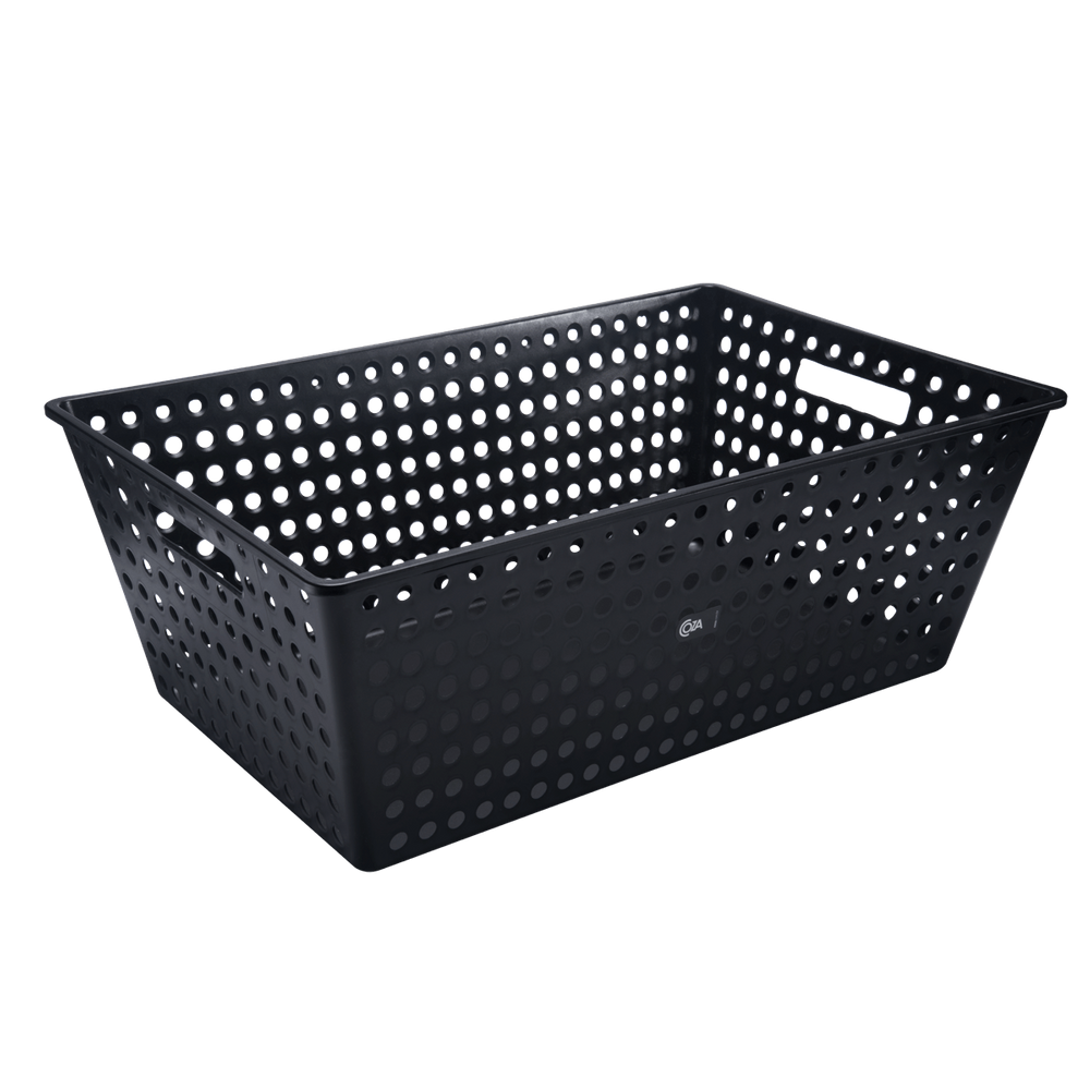 Cestão Organizador Coza One 59,5 x 38,8 x 22,3 cm Preto