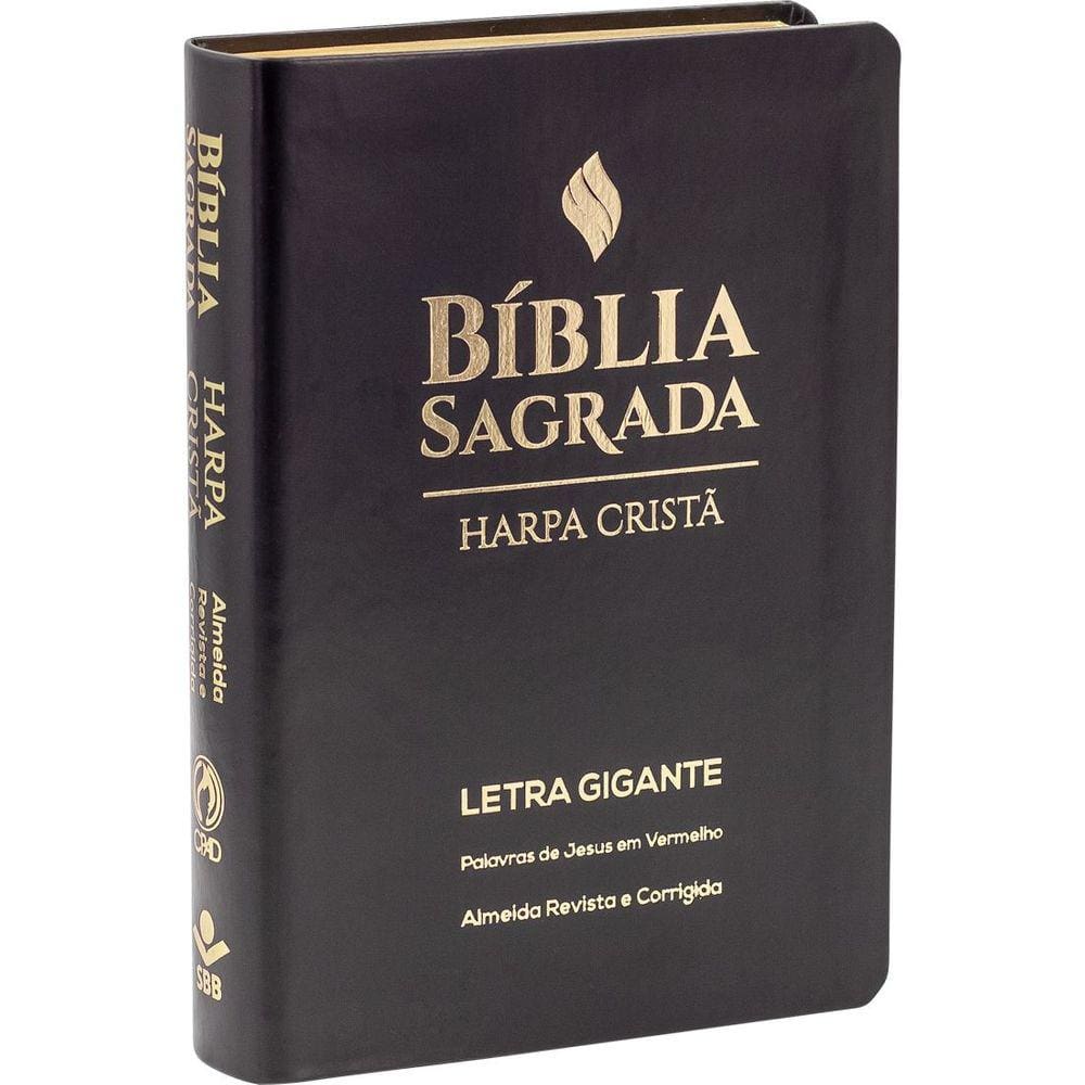 Bíblia Sagrada Letra Gigante | Harpa Cristã | ARC | CPAD