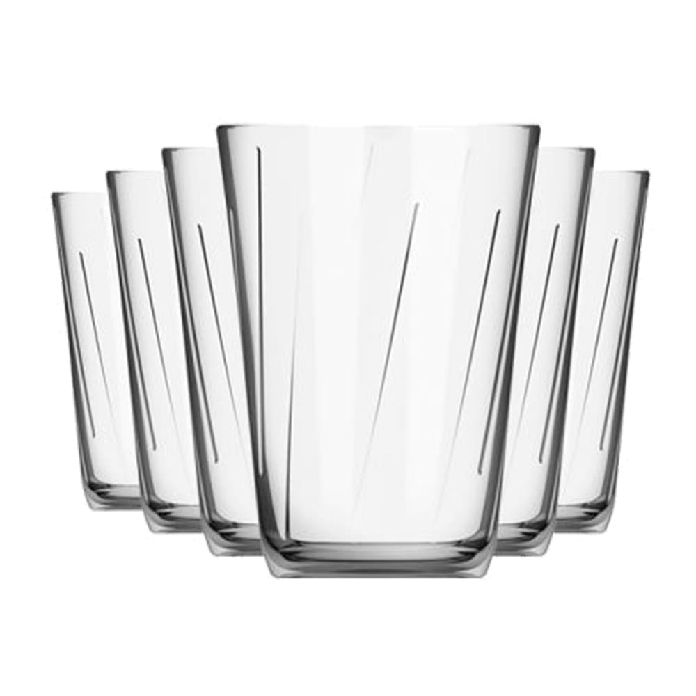 Copos de Vidro 190ml Amazon com 6 Unidades Nadir Figueiredo